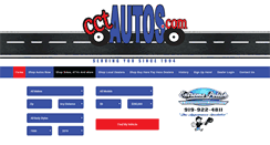 Desktop Screenshot of cctautos.com